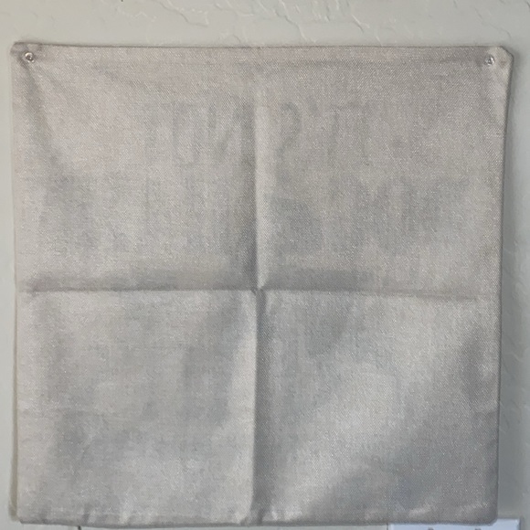 It’s Not Dog Hair It’s Rottweiler Glitter 18”by18” Throw Pillow Case NWOT - Picture 3 of 4